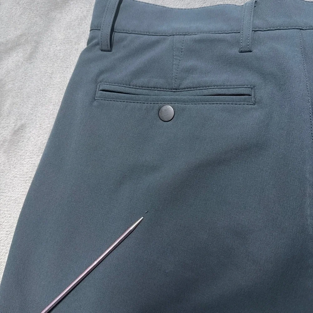 Proof Nomad Pant Pants Mens 30x32 Blue Stretch DWR Quick Dry Technical Chino